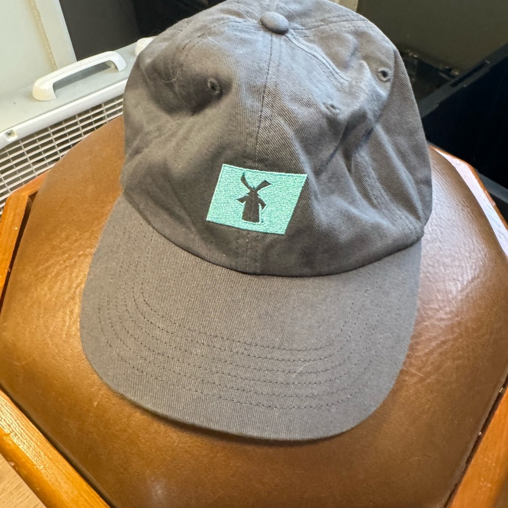 Dutch Bros Gray Hat with Blue Logo